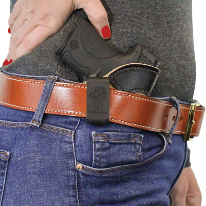 DeSantis GunHide Pocket-Tuk, Glock Make, Natural with Left Fit