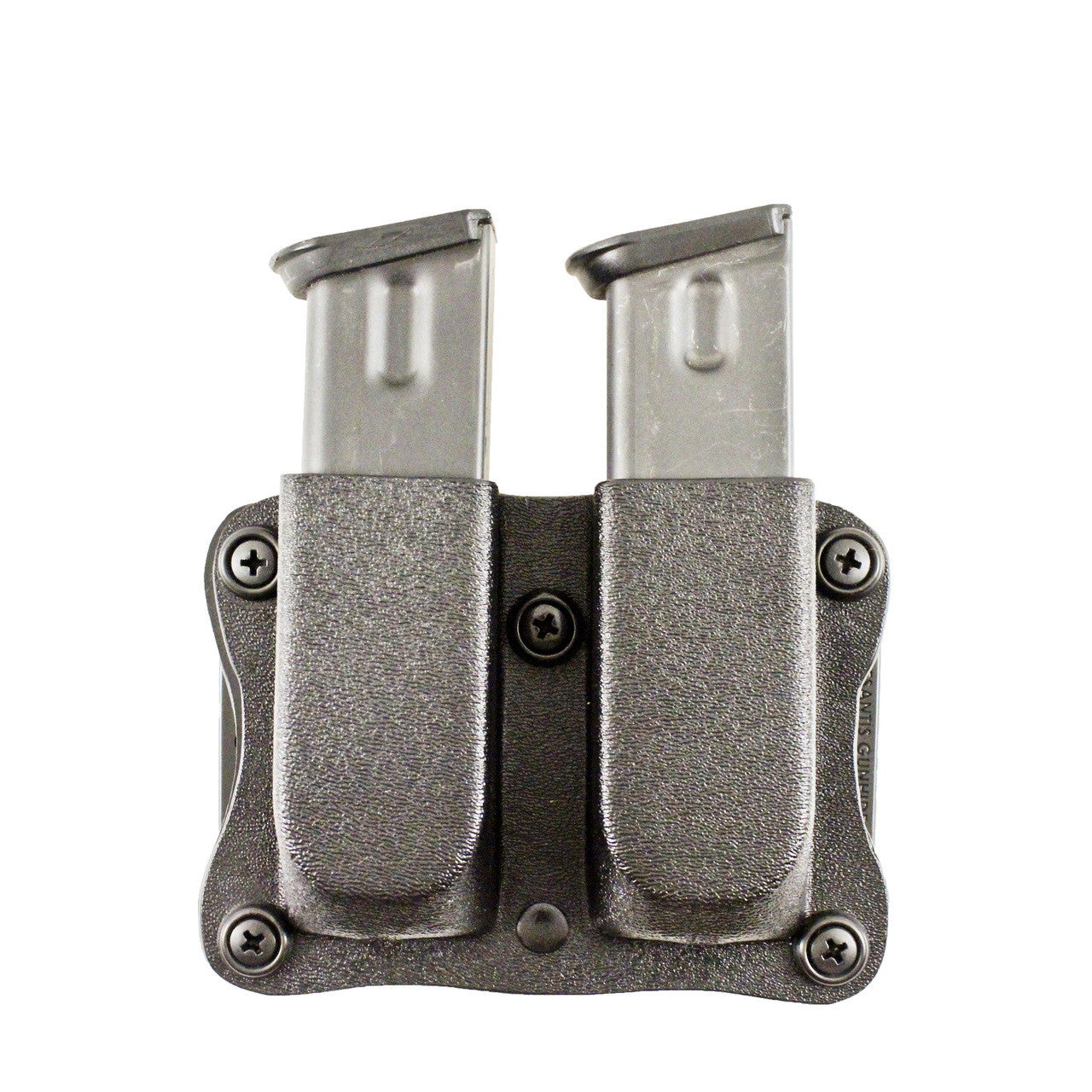DeSantis GunHide QUANTICO DOUBLE MAG POUCH, Beretta Make, Black with Ambidextrous Fit