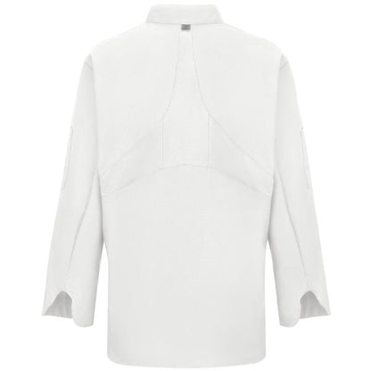 Red Kap Women's Chef Coat with OilBlok + MIMIX®