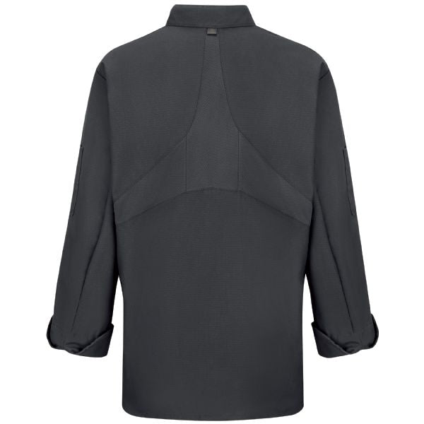 Red Kap Women's Chef Coat with OilBlok + MIMIX®