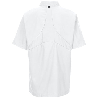 Red Kap Women's Short Sleeve Chef Coat with OilBlok + MIMIX®