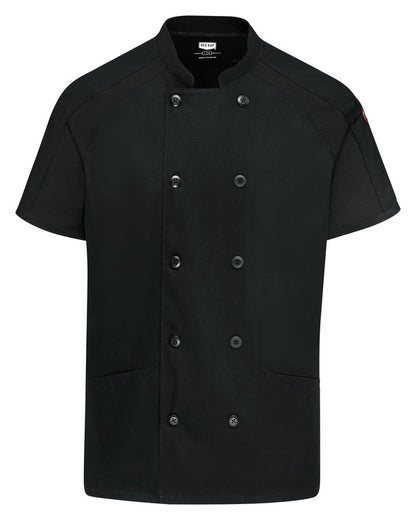 Red Kap Women's Airflow Raglan Chef Coat with OilBlok