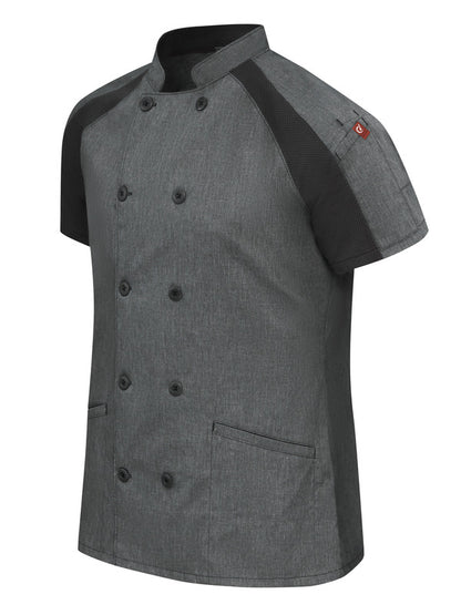 Red Kap Women's Airflow Raglan Chef Coat with OilBlok