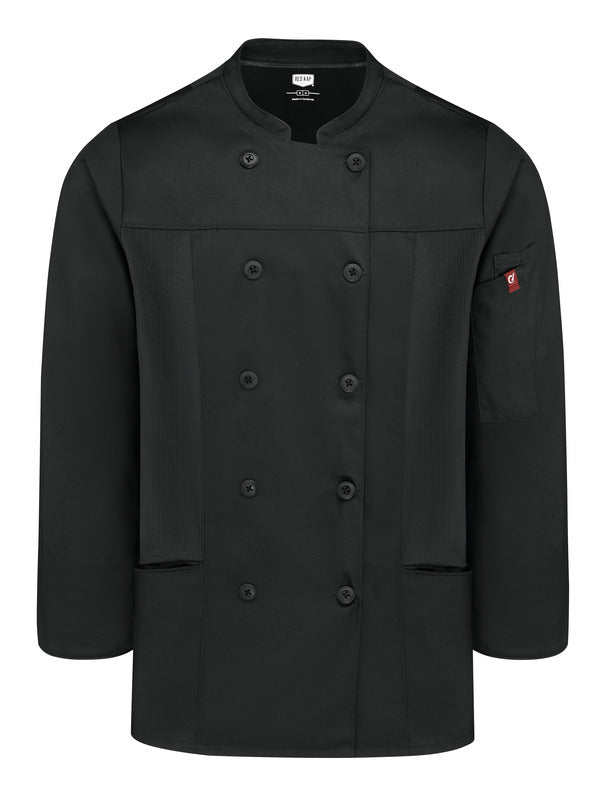 Red Kap Women's Deluxe Airflow Chef Coat