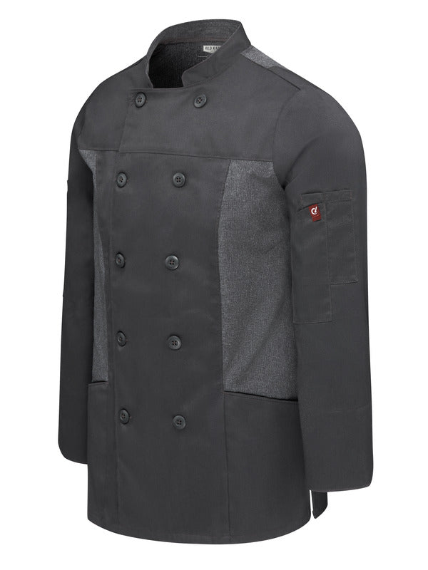Red Kap Women's Deluxe Airflow Chef Coat