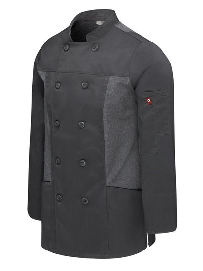 Red Kap Women's Deluxe Airflow Chef Coat