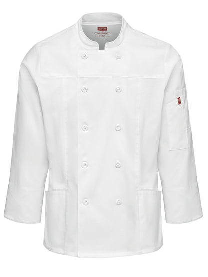 Red Kap Women's Deluxe Airflow Chef Coat