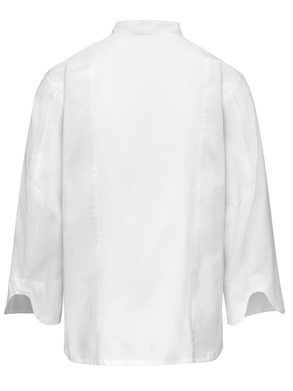 Red Kap Men's Deluxe Airflow Chef Coat