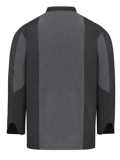 Red Kap Men's Deluxe Airflow Chef Coat