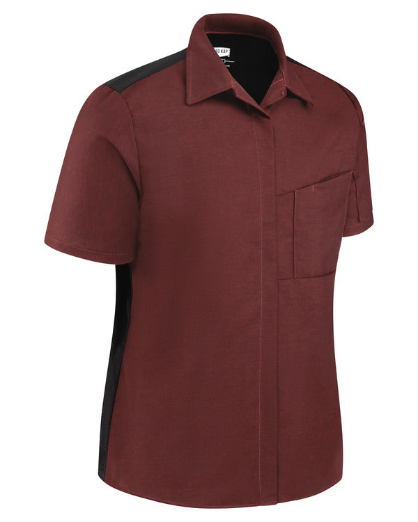 Red Kap Women's Airflow Cook Shirt with OilBlok