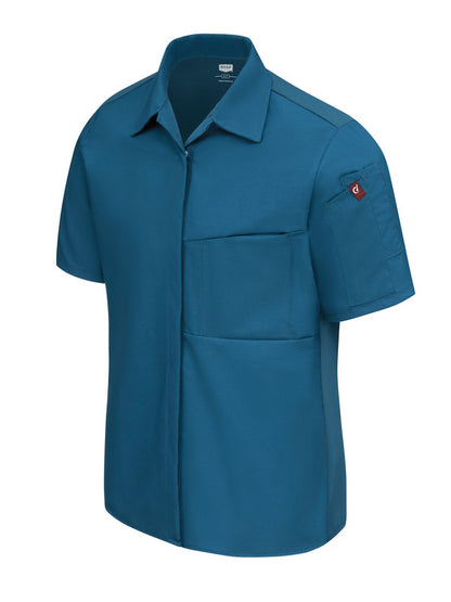 Red Kap Women's Airflow Cook Shirt with OilBlok