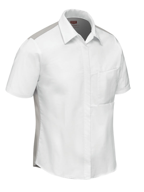 Red Kap Women's Airflow Cook Shirt with OilBlok