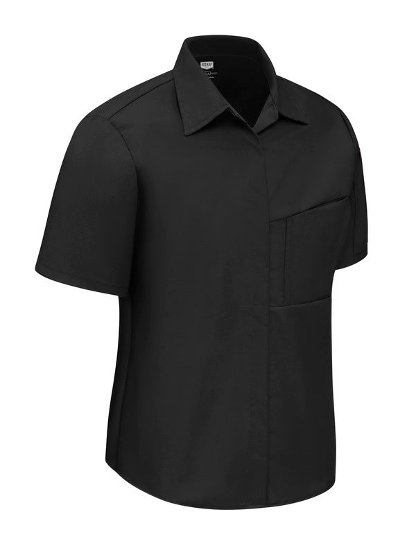 Red Kap Women's Airflow Cook Shirt with OilBlok