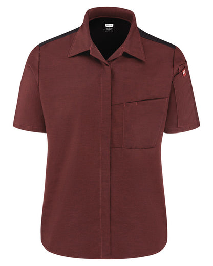 Red Kap Women's Airflow Cook Shirt with OilBlok