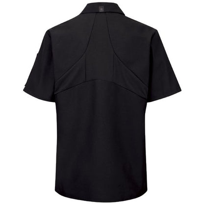 Red Kap Women's Short Sleeve Cook Shirt with OilBlok + MIMIX®