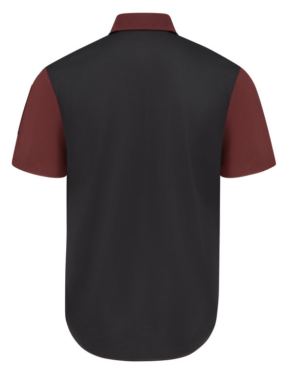 Red Kap Men's Airflow Cook Shirt with OilBlok