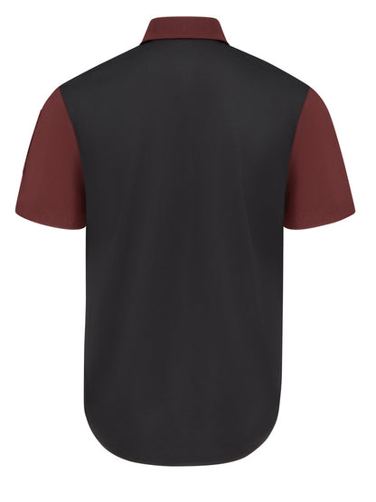 Red Kap Men's Airflow Cook Shirt with OilBlok