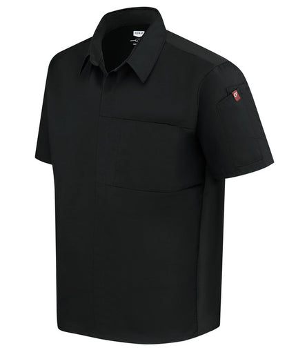 Red Kap Men's Airflow Cook Shirt with OilBlok
