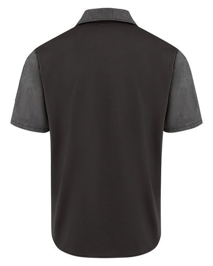 Red Kap Men's Airflow Cook Shirt with OilBlok
