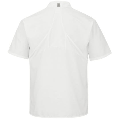 Red Kap Men's Short Sleeve Cook Shirt with OilBlok + MIMIX®
