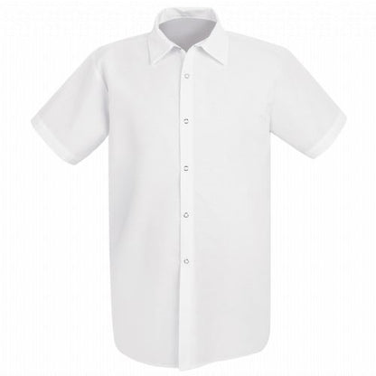 Red Kap Spun Poly Long Cook Shirt - White