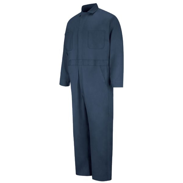 Red Kap Button-Front Cotton Coverall