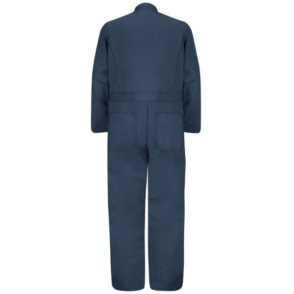 Red Kap Button-Front Cotton Coverall