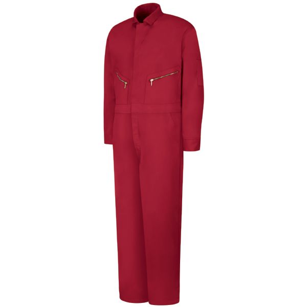 Red Kap Zip-Front Cotton Coverall