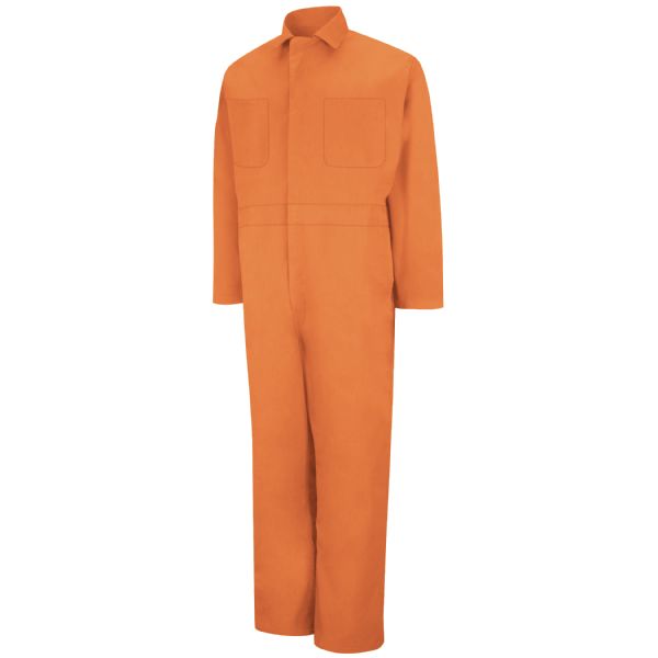 Red Kap Twill Action Back Coverall with Chest Pockets
