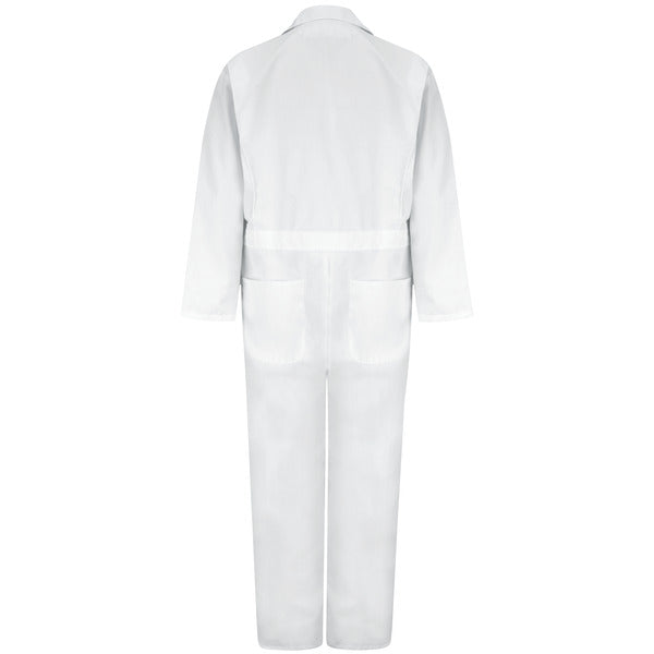 Red Kap Twill Action Back Painter's Coverall - White