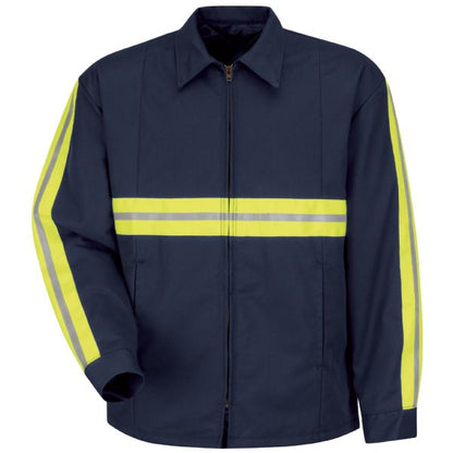 Red Kap Men's Enhanced Visibility Perma-Lined Panel Jacket