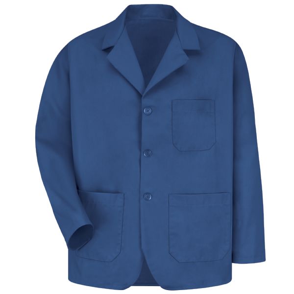 Red Kap Men's Lapel Counter Coat