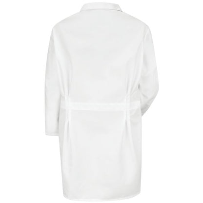 Red Kap Men's Staff Coat - White