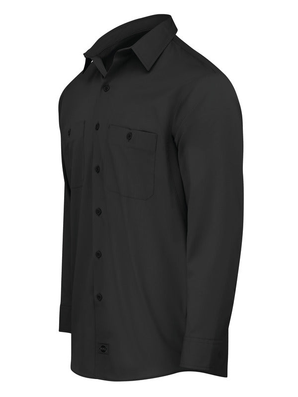 Dickies Men's Industrial WorkTech Ventilated Long-Sleeve Work Shirt With Cooling Mesh