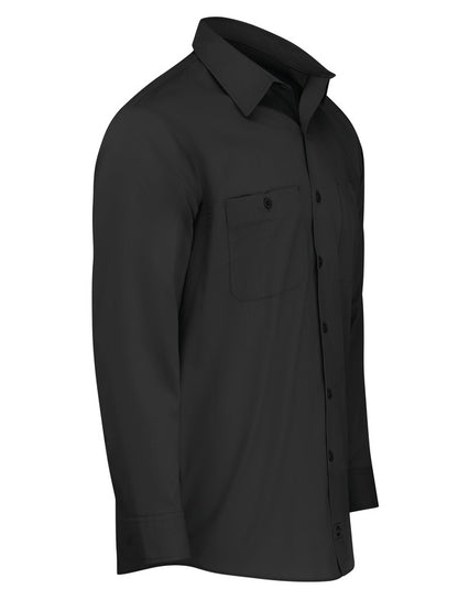 Dickies Men's Industrial WorkTech Ventilated Long-Sleeve Work Shirt With Cooling Mesh