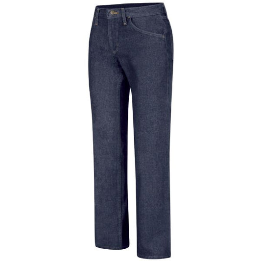 Red Kap Women's Straight Fit Jean - Prewashed Denim