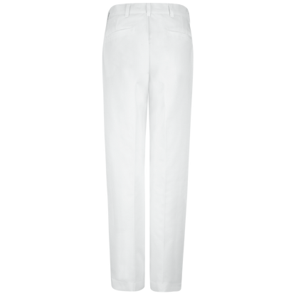Red Kap Men's Poly-Cotton Specialized Work Pant - White