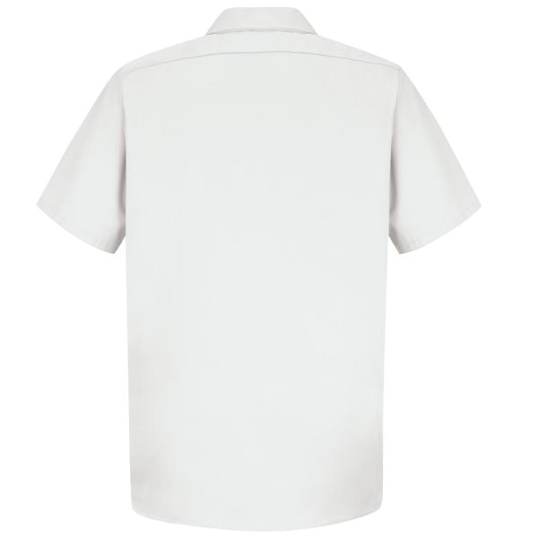 Red Kap Men's Short Sleeve Wrinkle-Resistant Cotton Work Shirt