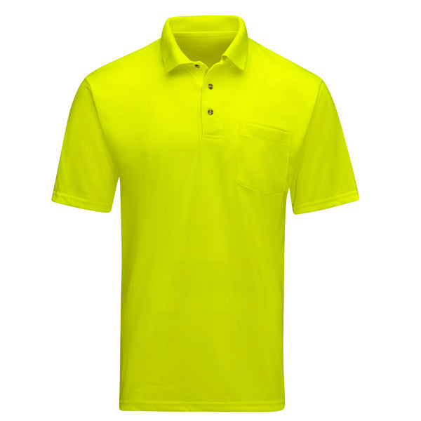 Red Kap Enhanced Visibility Performance Core Polo - Yellow Lime