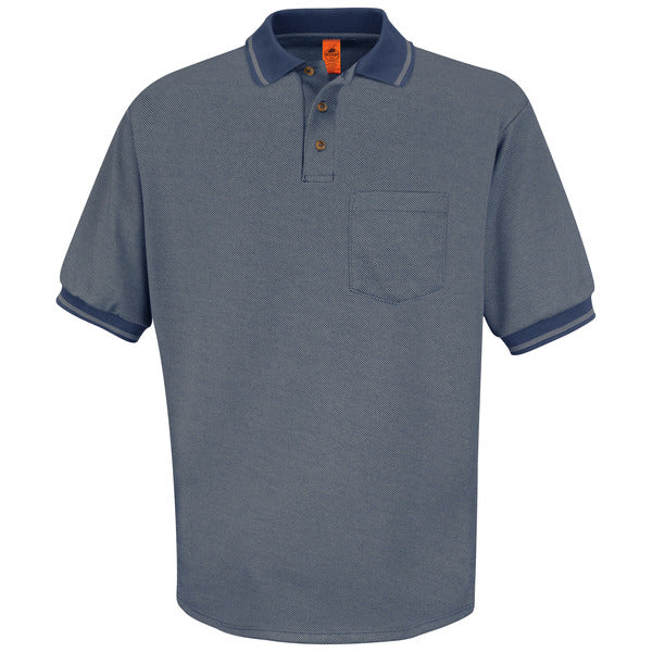 Red Kap Men's Short Sleeve Performance Knit® Twill Polo