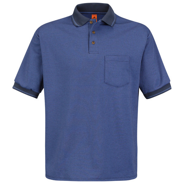 Red Kap Men's Short Sleeve Performance Knit® Twill Polo