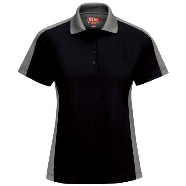 Red Kap Women's Short Sleeve Performance Knit® Two-Tone Polo