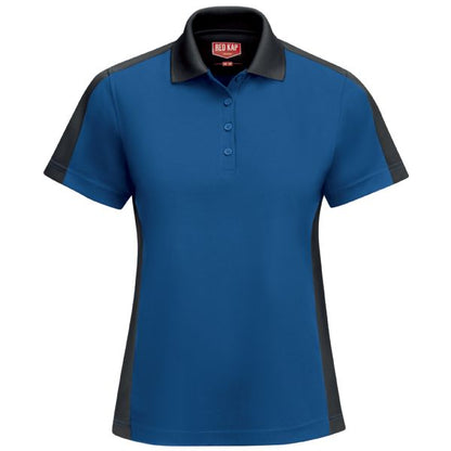 Red Kap Women's Short Sleeve Performance Knit® Two-Tone Polo