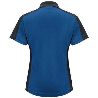 Red Kap Women's Short Sleeve Performance Knit® Two-Tone Polo
