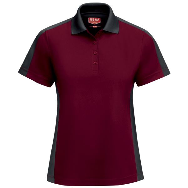 Red Kap Women's Short Sleeve Performance Knit® Two-Tone Polo