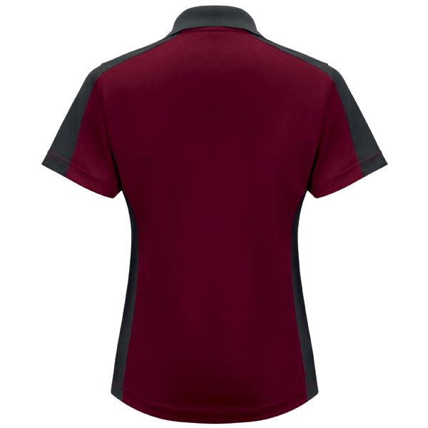 Red Kap Women's Short Sleeve Performance Knit® Two-Tone Polo