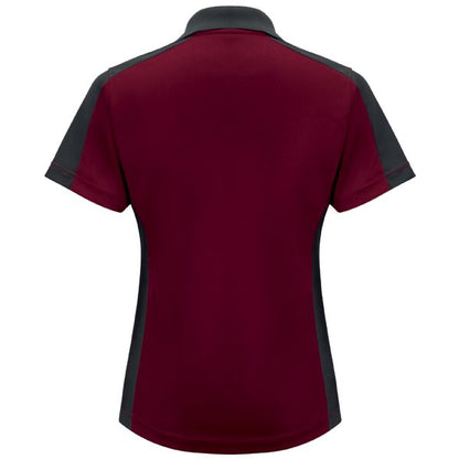 Red Kap Women's Short Sleeve Performance Knit® Two-Tone Polo