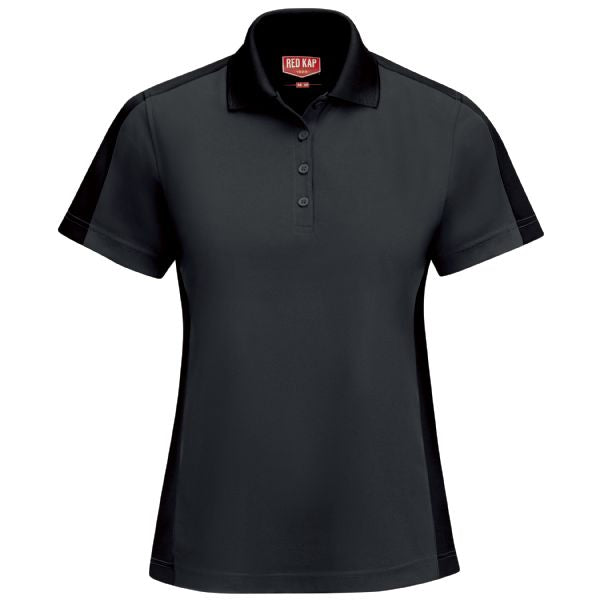 Red Kap Women's Short Sleeve Performance Knit® Two-Tone Polo