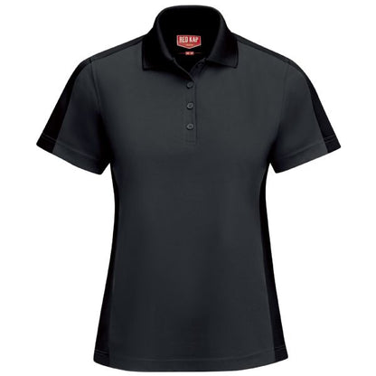 Red Kap Women's Short Sleeve Performance Knit® Two-Tone Polo