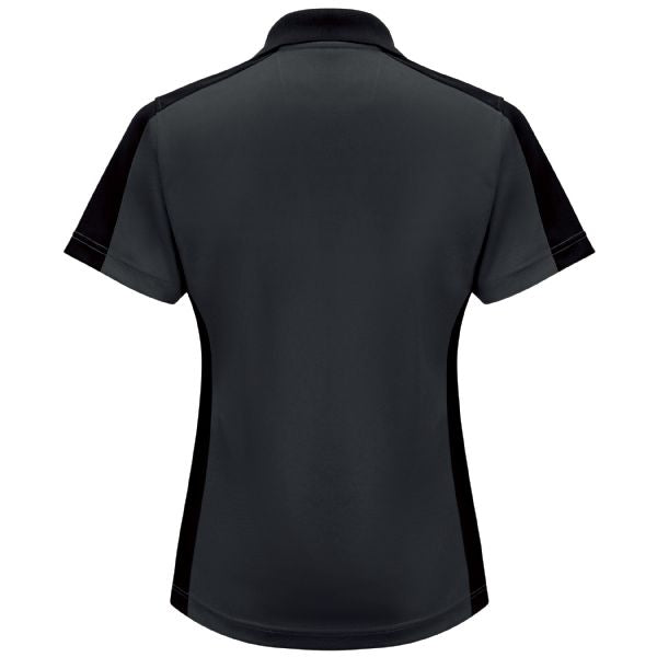 Red Kap Women's Short Sleeve Performance Knit® Two-Tone Polo